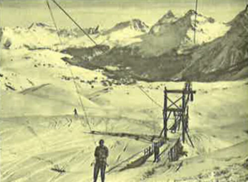 geschichte-1940 Skigebiet Arosa Lenzerheide | © Arosa Bergbahnen AG